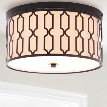 Link Metal LED Flush Mount - JONATHAN Y
